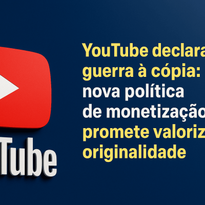 🎥🚫 YouTube declara guerra à cópia: nova política de monetização promete valorizar originalidade, mas levanta polêmica